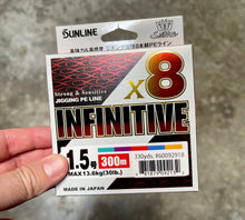 Load image into Gallery viewer, Saltimate Infinitive X8 Jigging PE Line