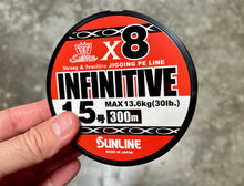 Load image into Gallery viewer, Saltimate Infinitive X8 Jigging PE Line
