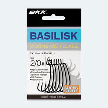 Load image into Gallery viewer, Basilisk Offset Shank Worm Hook
