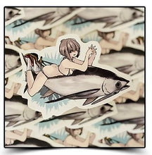 Load image into Gallery viewer, Fish Art Sticker
