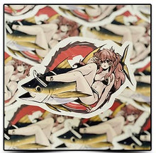 Load image into Gallery viewer, Fish Art Sticker
