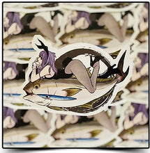 Load image into Gallery viewer, Fish Art Sticker
