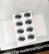 Load image into Gallery viewer, Oval 3D Eye
