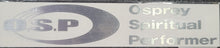 Load image into Gallery viewer, OSP Side Logo Sticker
